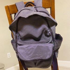 Lululemon backpack with detachable Fanny